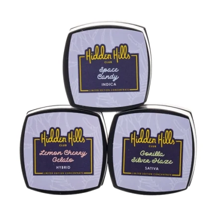 HIDDEN HILLS FRESH FROZEN BADDER DABS 3G